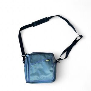 Gray Nikon Crossbody Camera Storage Travel Bag